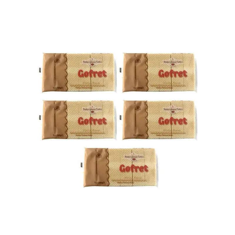 Abdurrahman Tatlc Wafer Vanilla 200 Gr 5 Pieces