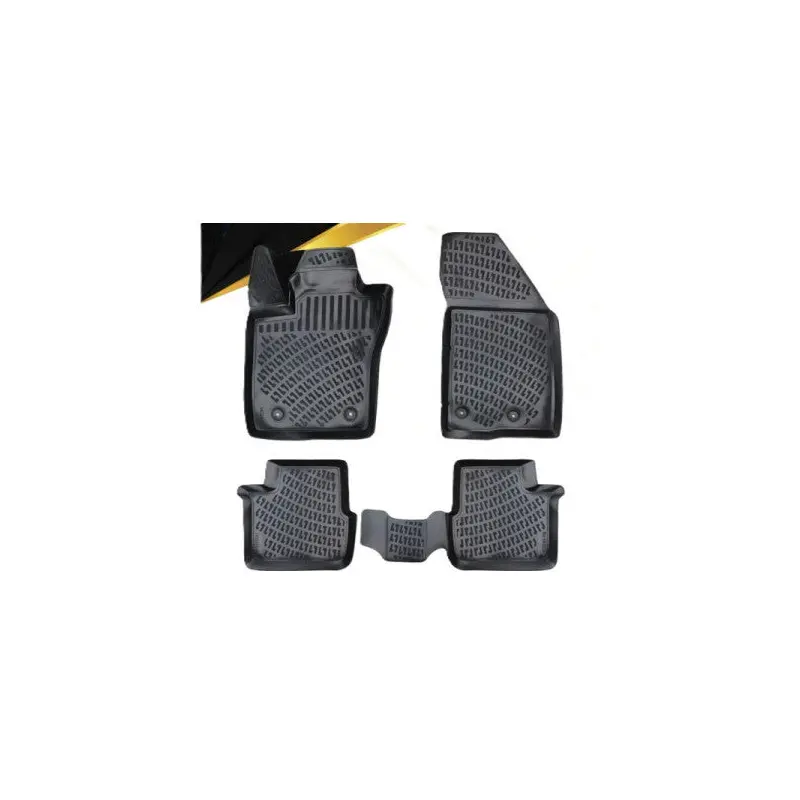 Fiat Egea Cross 3D Deep Tray Car Floor Mats | Compatible With 2020 Models