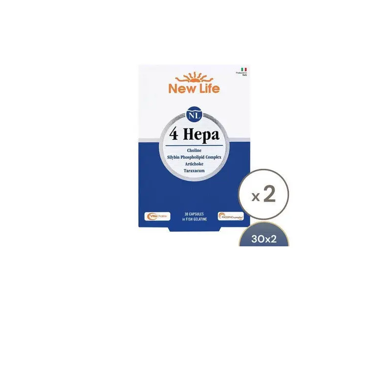 New Life 4 Hepa 30 Softgel 2 Package