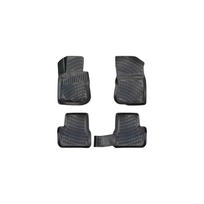 Peugeot 208 Hatchback 3D Floor Mats Black | 20132019