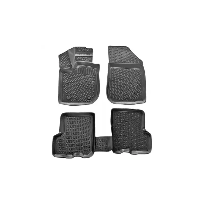 Renault Kangoo 20082014 3D Black Floor Mats