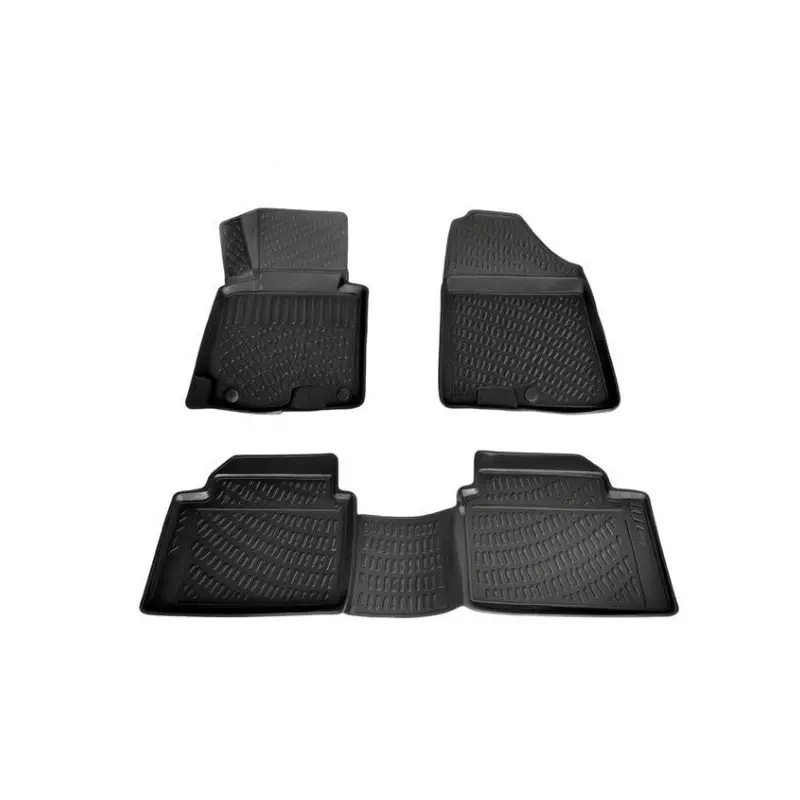 Kia Ceed 3D Mat Pool Hb 2012 - 2017 Black 4 Piece Set