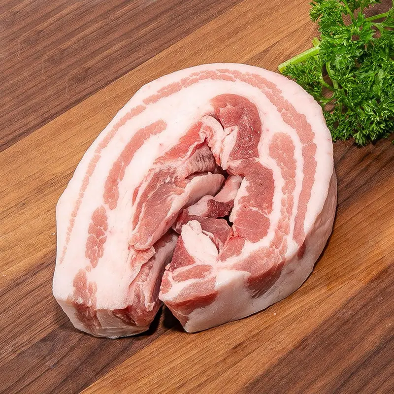 HOKKAIDO WHEY PORK Japan Hokkaido Pork Belly [Previously Frozen]  (400g)