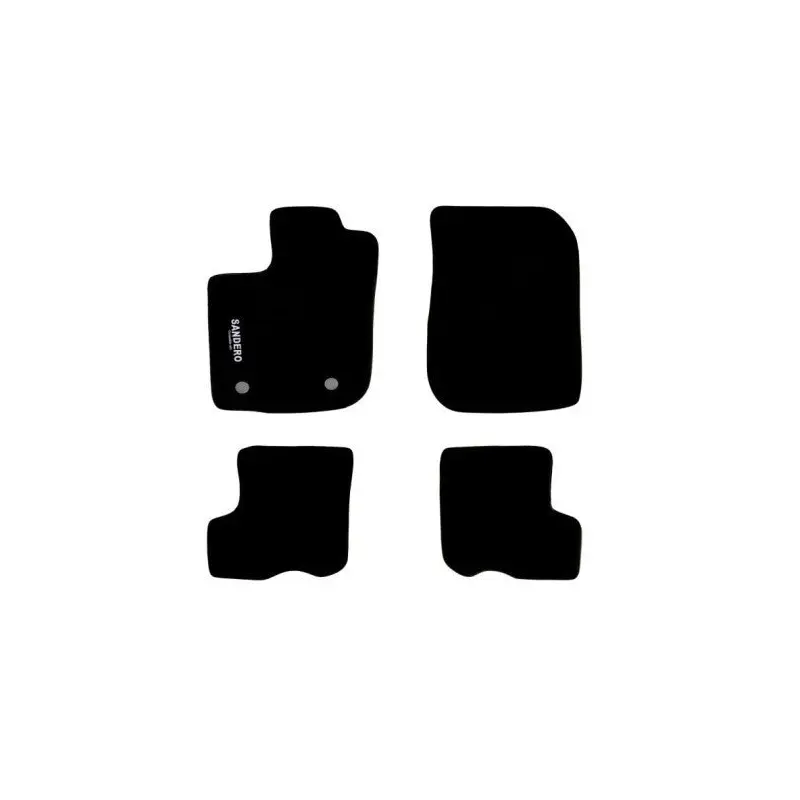 Dacia Sandero Compatible 2013-2020 Floor Mat Black