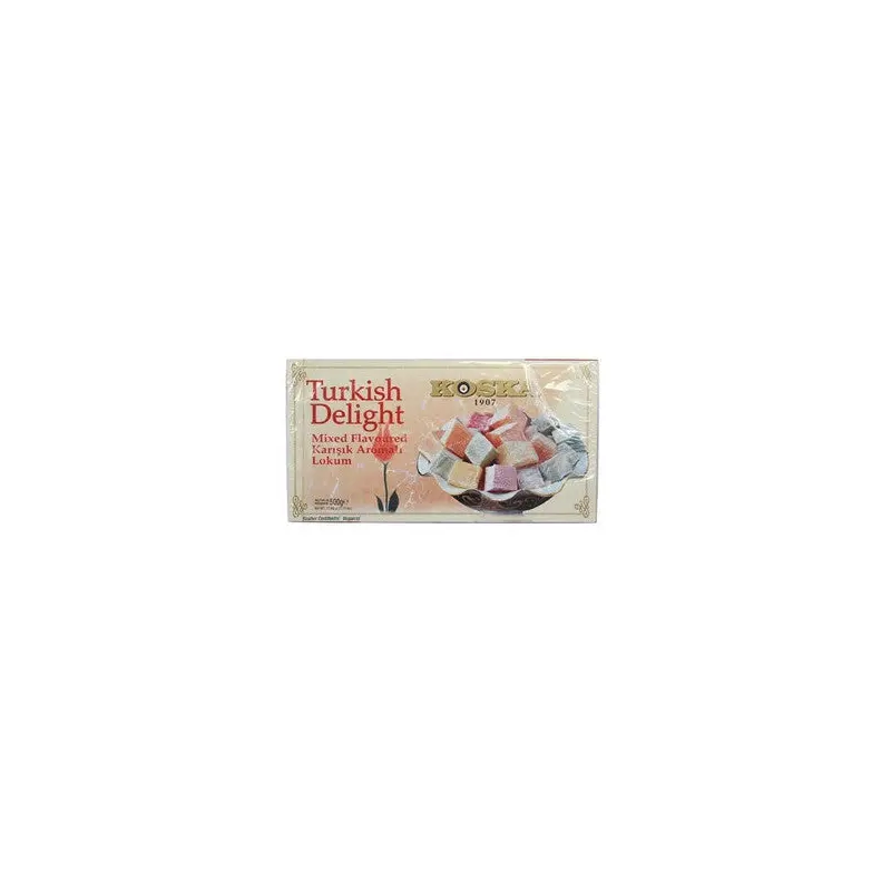 Koska Mixed Flavored Turkish Delight 500 Gr