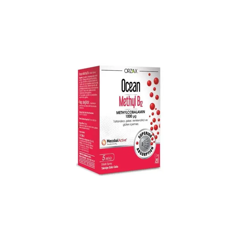 Ocean Methyl B12 1000 Mg 5 Ml Spray