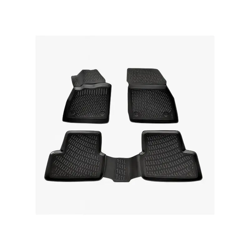 Opel Astra J Sedan 3D Mat + 3D Trunk Mat Black Set 2019-