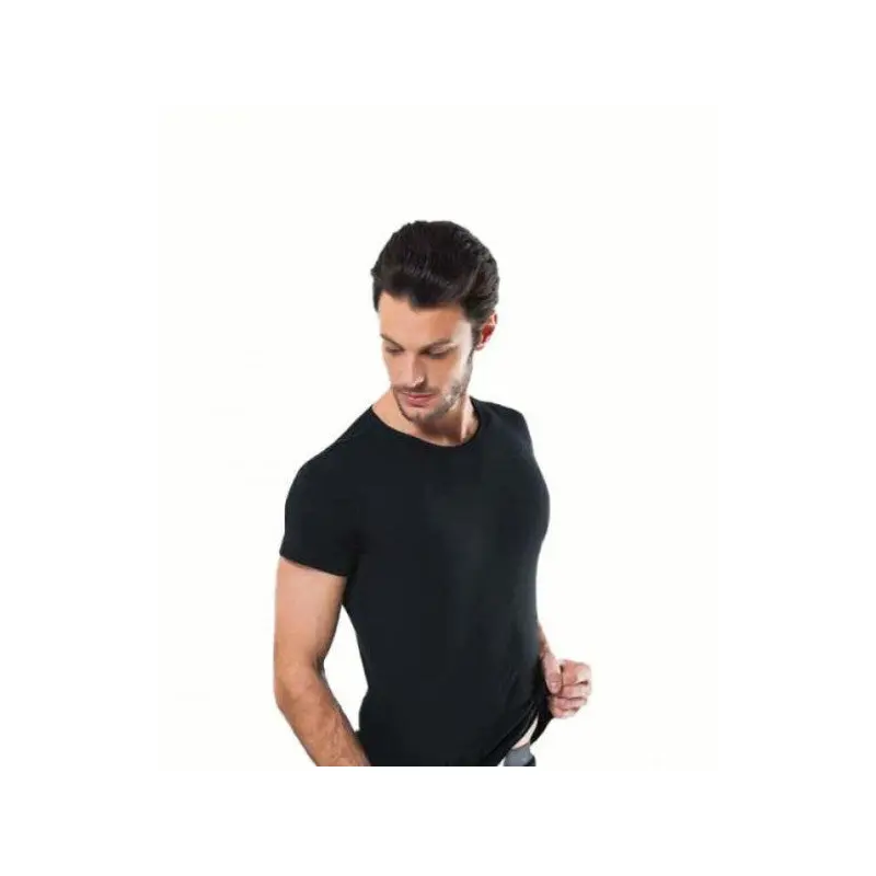 6 Pack Hmd Men's Short Sleeve Undershirt Colorful 508