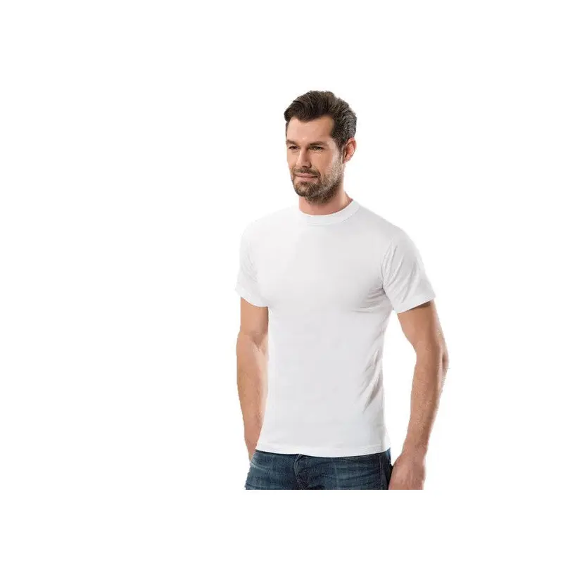 6 Pieces Anit Men's  Short Sleeve Combed Cotton Undershirt 1153