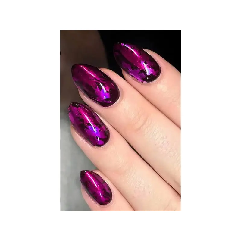 Color Hologram Transfer Nail Tattoo, Nail Sticker, Nail Tattoo, Nail Art