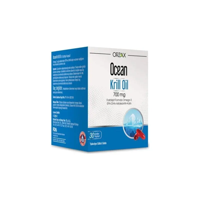 Ocean Krill Oil 500 Mg 30 Kapsl