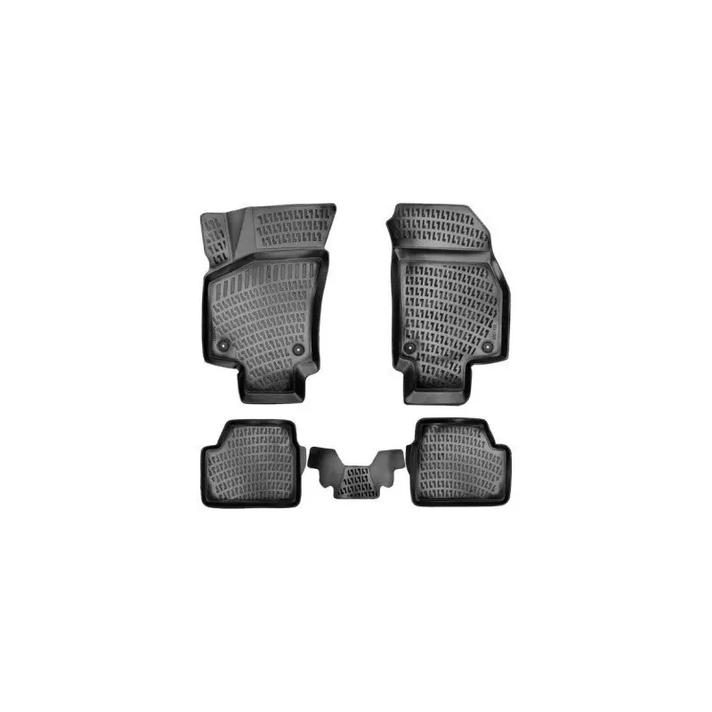 Opel Astra H Hb 2004-2010 3D Floor Mat And Trunk Pool Black