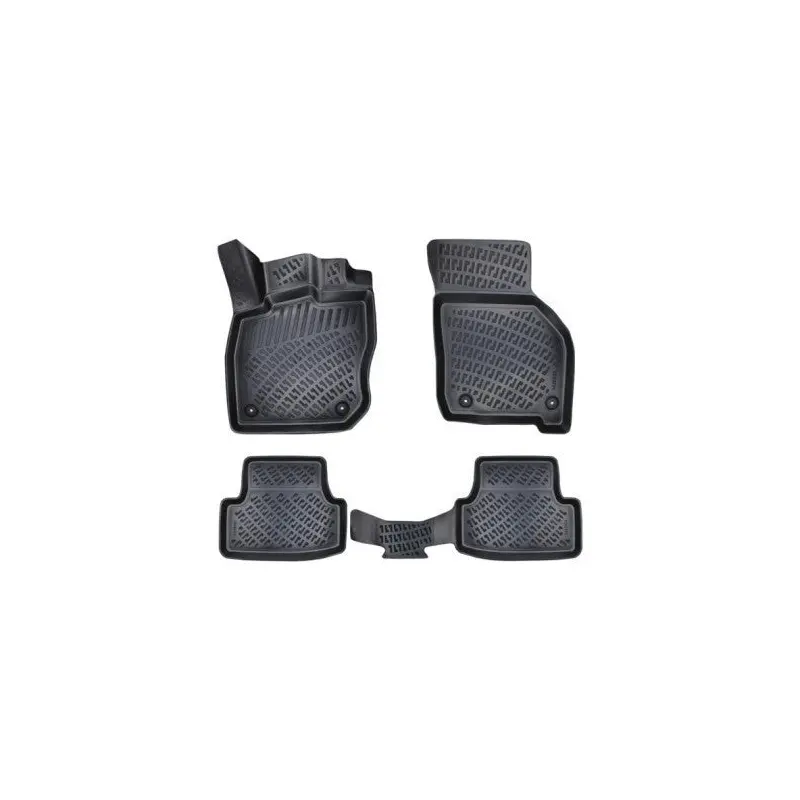 Volkswagen Passat B5 1997-2006 3D Black Odorless Pool Mat Set
