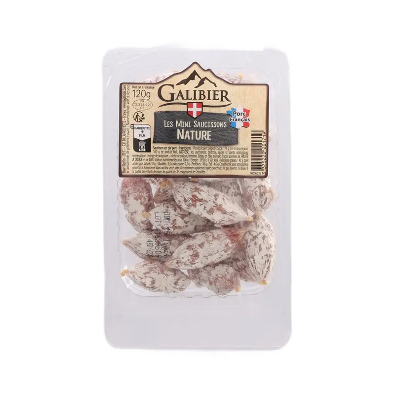 LE GALIBIER Mini Saucisson - Nature (120g)