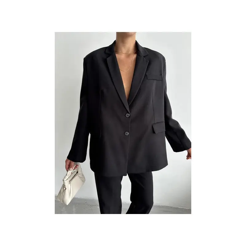 Black Washington Blazer Jacket
