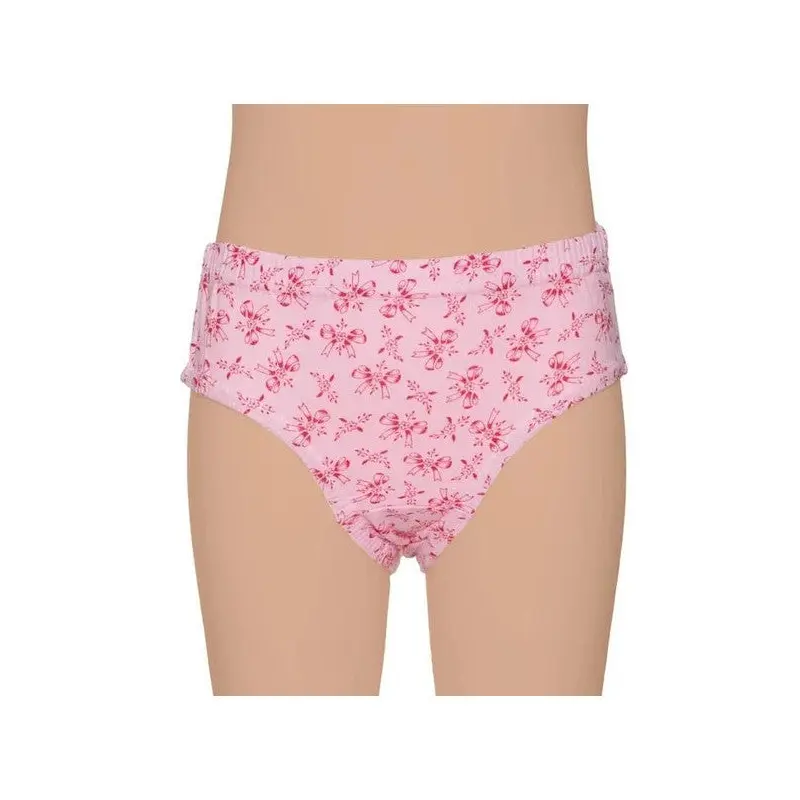 12 Pieces Pearl Star Girl Child Colorful Patterned Pastel Panties 1041