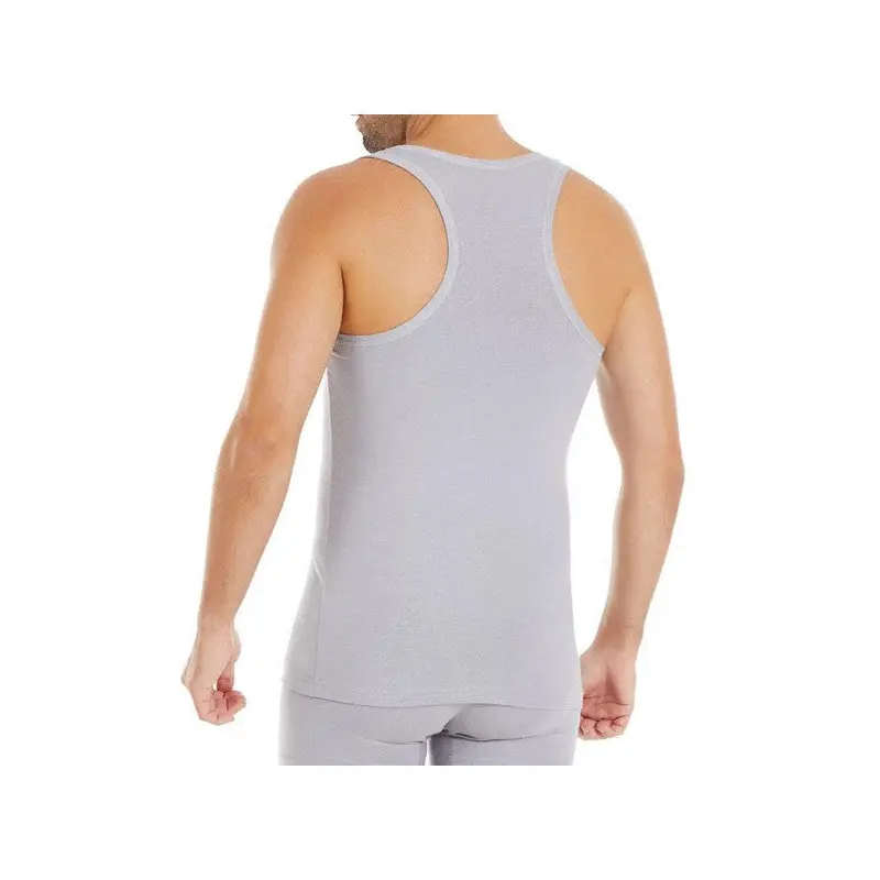 6 Pcs Yldz Men's Modal Sports Undershirt Gray 77