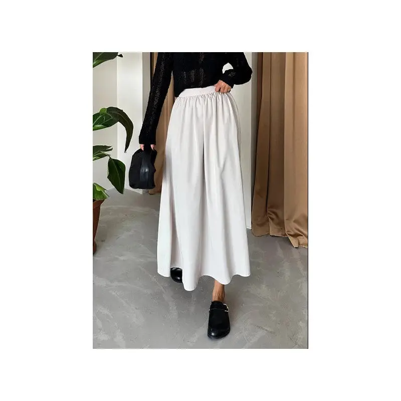 Stone Lola Zippered Long Skirt