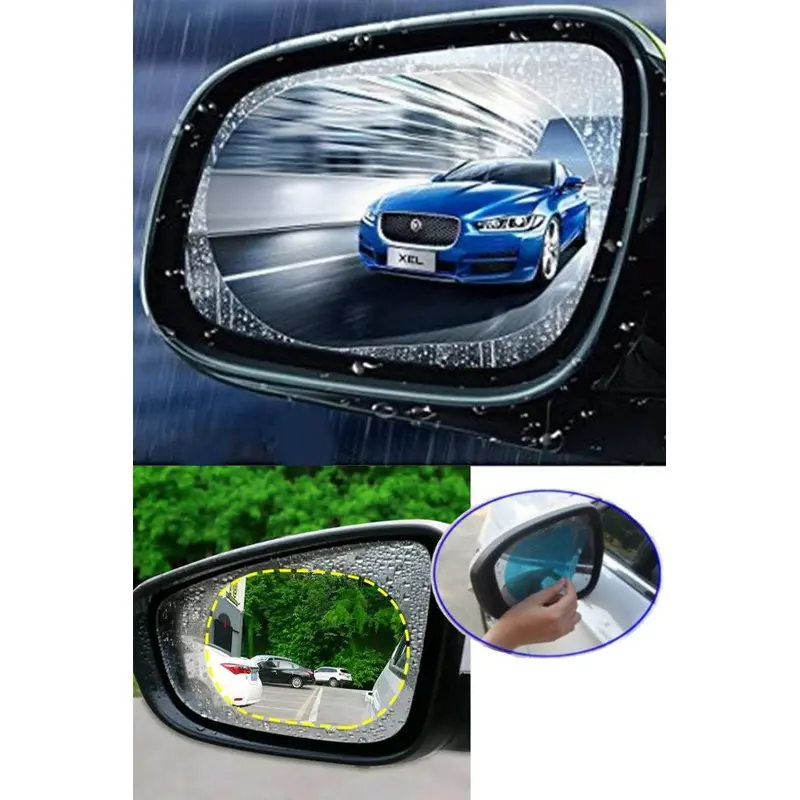 Auto Vehicle Side Mirror Rainproof Film (Pair)