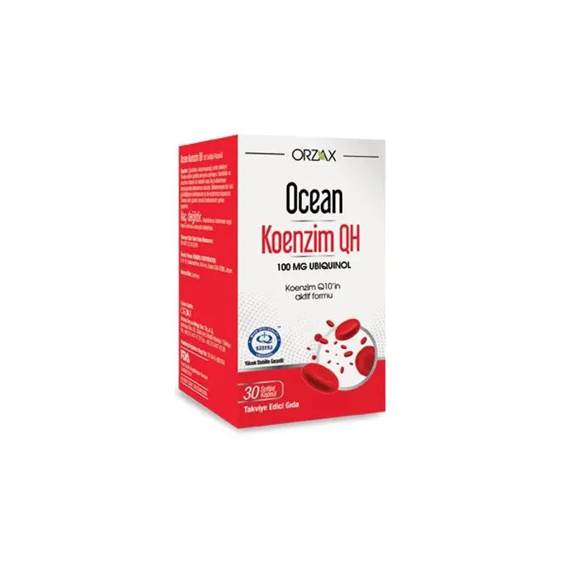 Orzax Ocean Coenzyme Qh 30 Capsules