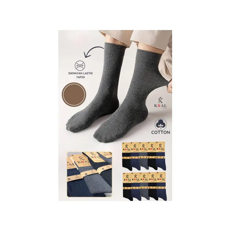 10 Pieces Summer Cotton Men's Medium Long Socks Perfumed