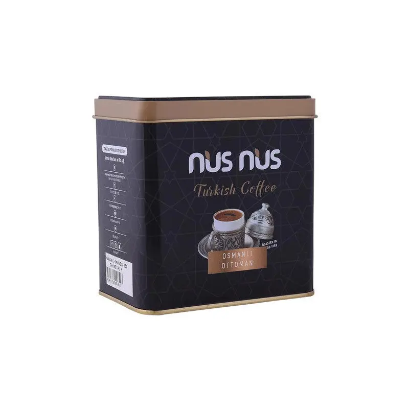 Nusnus Ottoman Coffee 250 Gr Metal Box