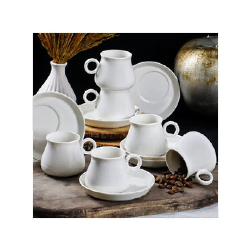 Perotti 11918 Pablo 12 Piece Turkish Coffee Porcelain Cup Set