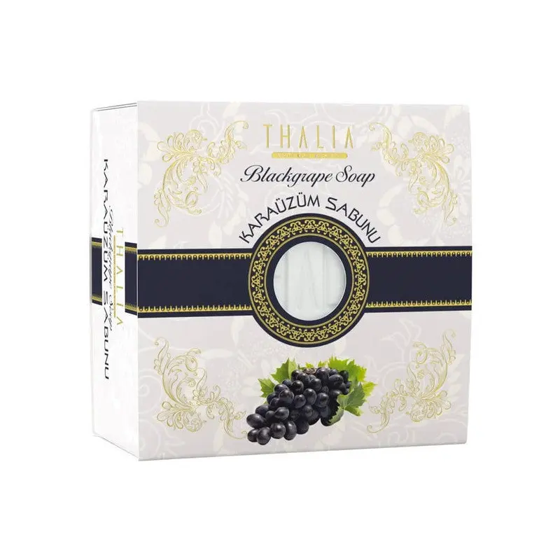 Thalia Purifying Effective Black Grape Extract Natural Solid Soap - 150 Gr.