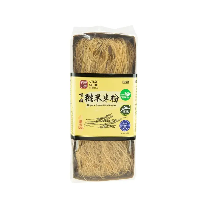 YUAN SHUN Organic Brown Rice Noodle  (200g)