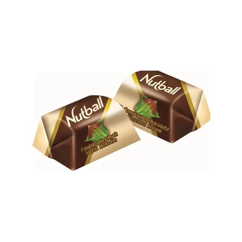 len Nutball Hazelnut Cream Filled Chocolate 1 Kg