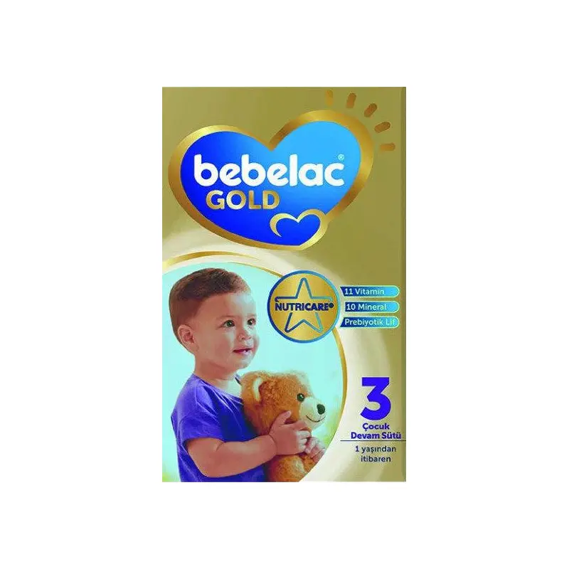 Bebelac Gold 3 Child Follow-On Milk 800 Gr 2 Pack