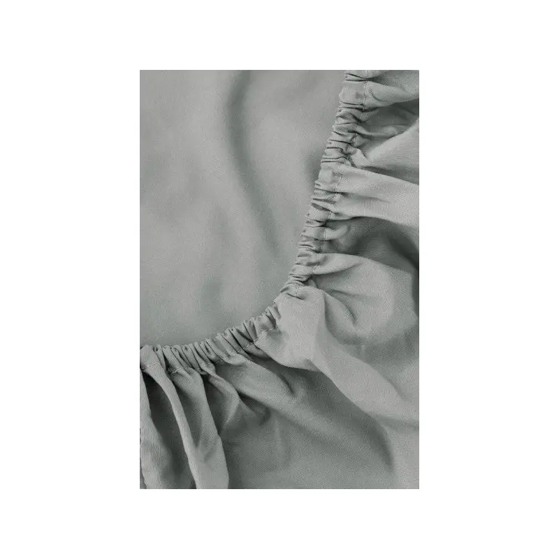 Gray Single Fitted Sheet