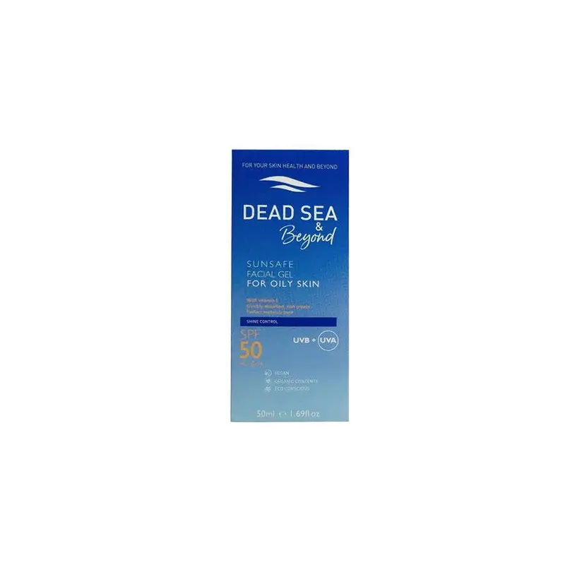 Dead Sea & Beyond Sunsafe Sunscreen Cream For Oily Skin Spf50 50Ml