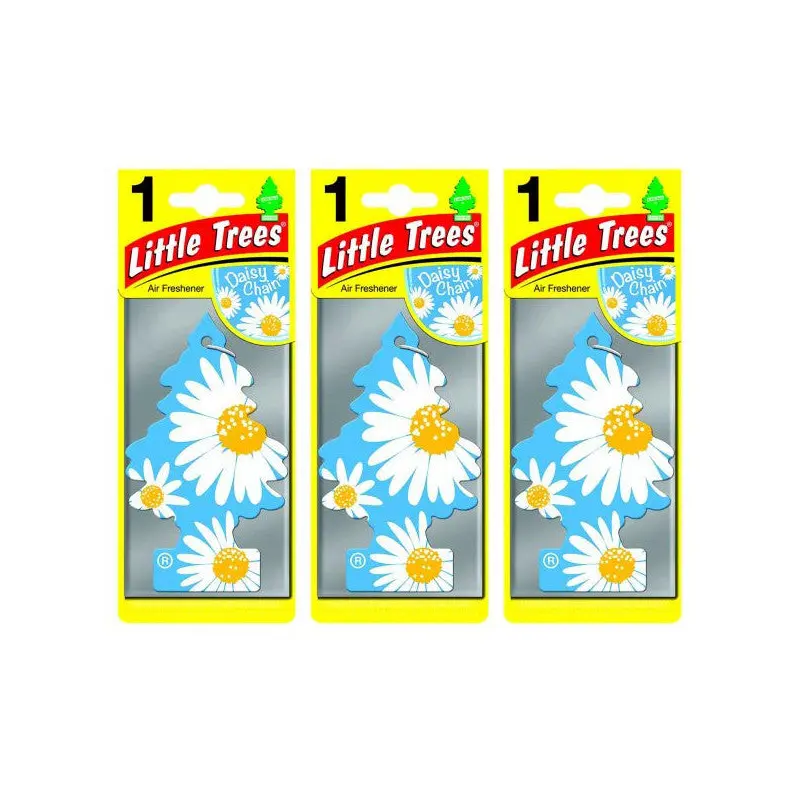 Little Trees Daisy Chain Daisy Aromatic Car Air Freshener 3 Pieces