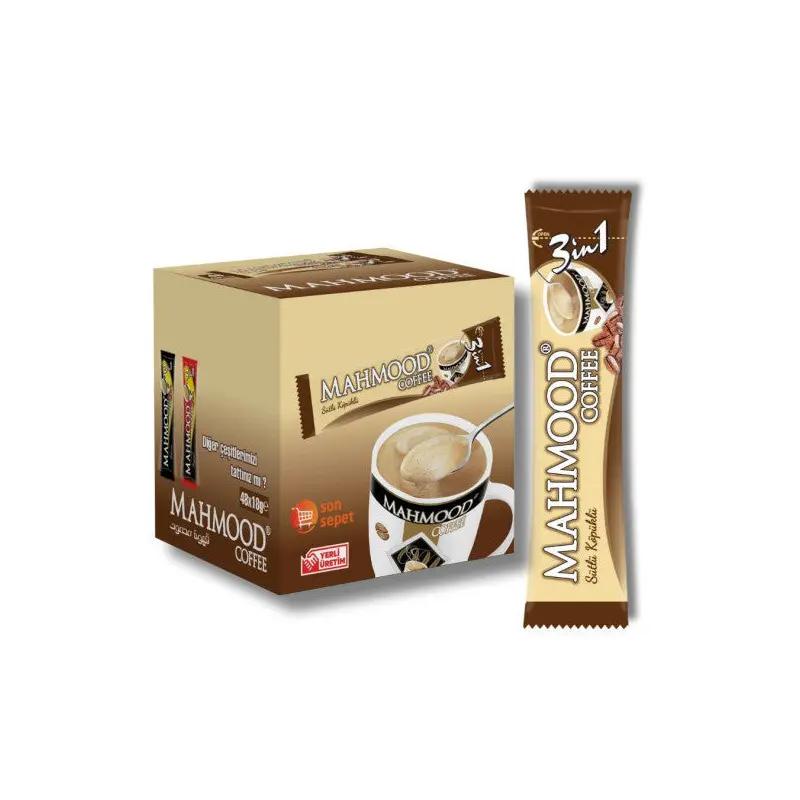 Mahmood Coffee 3 n 1 Milk Foam 48-Piece Instant Coffee