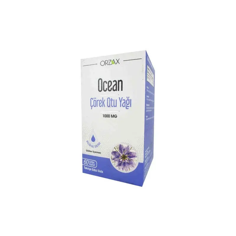 Ocean Black Cumin Seed Oil 1000Mg 60 Capsule
