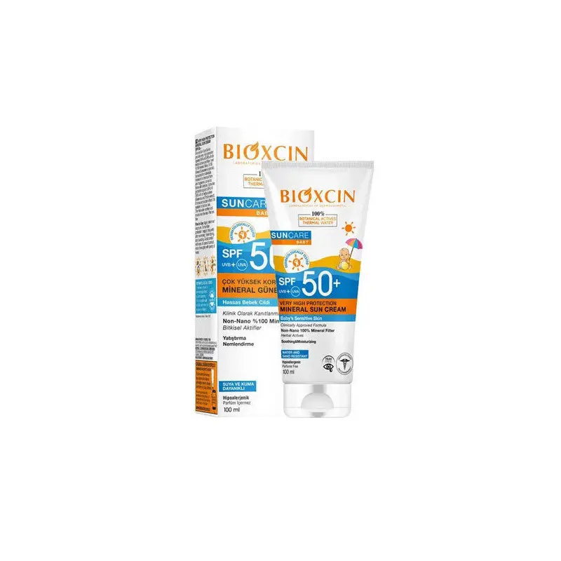 Bioxcin Suncare Baby Very High Protection Mineral Sun Cream Spf50+ 100Ml