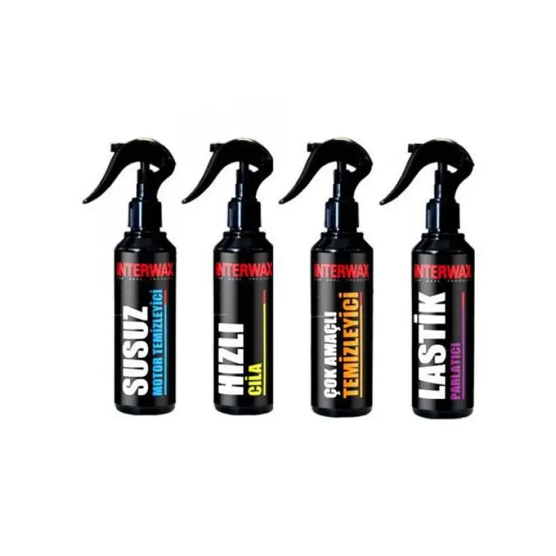 Interwax 4-Piece Car Care Set 230 Ml