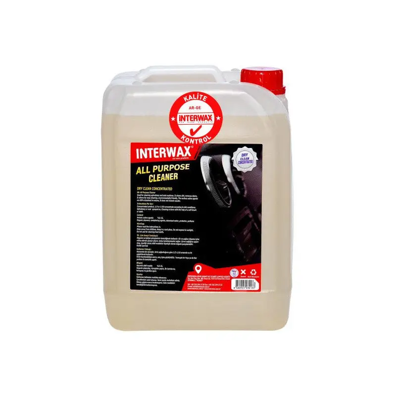 Interwax Concentrated Detail And Upholstery Cleaner 5 Kg