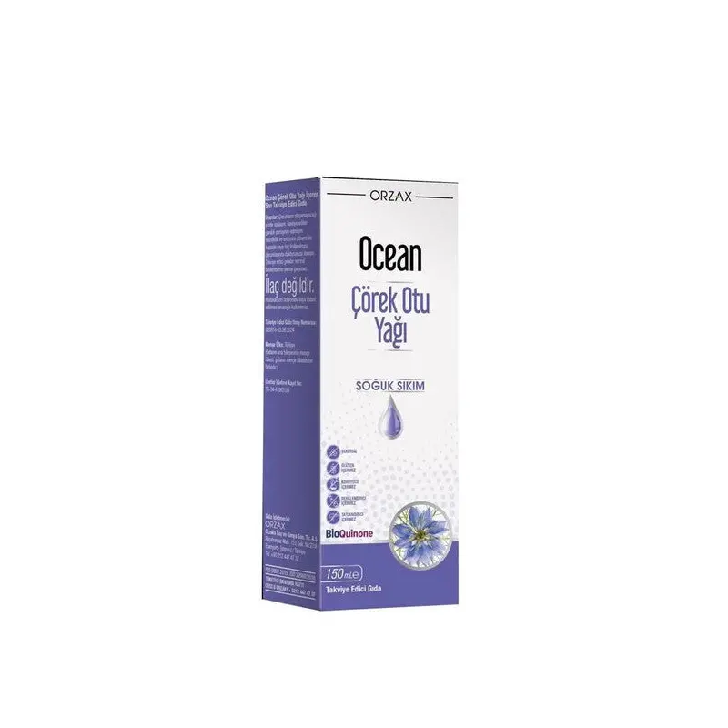 Orzax Ocean Black Cumin Oil 150 Ml Liquid