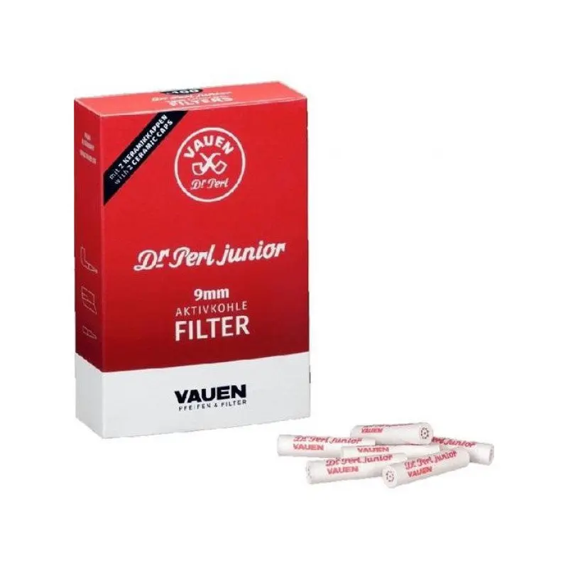 Vauen Dr.perl Pipe Filter 9Mm 100 Piece Pack