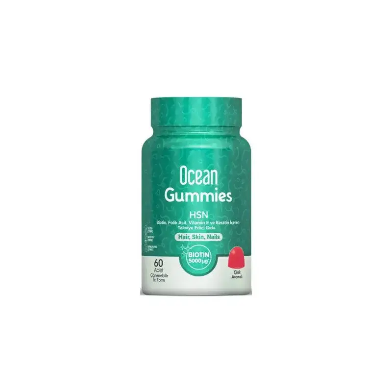 Orzax Ocean Gummies Hsn 60 Pieces Chewable Gel Form