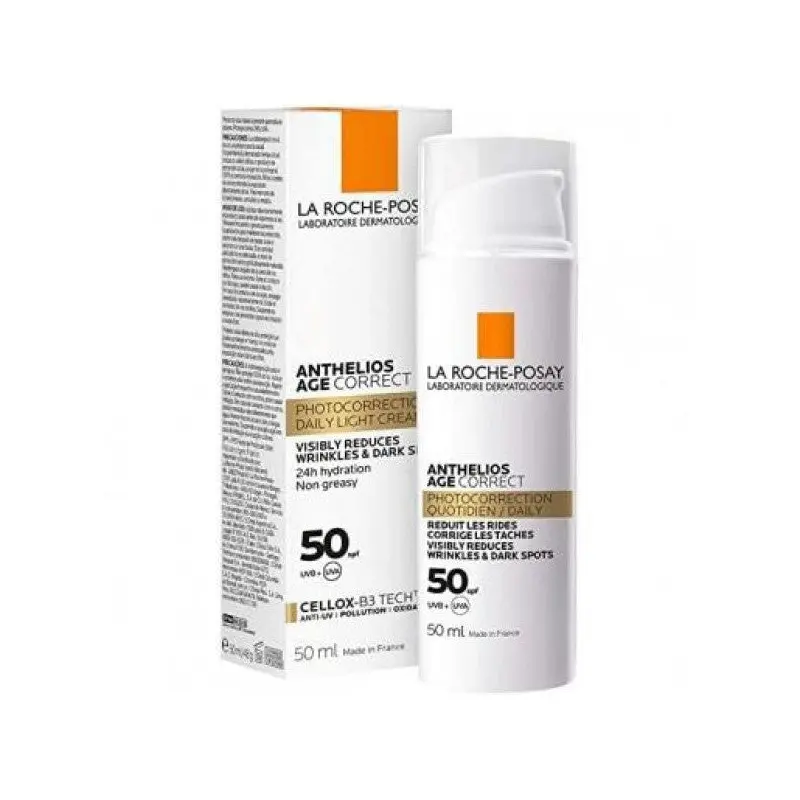 Anthelios Age Correct Spf 50 Anti-Wrinkle Cream 50 Ml