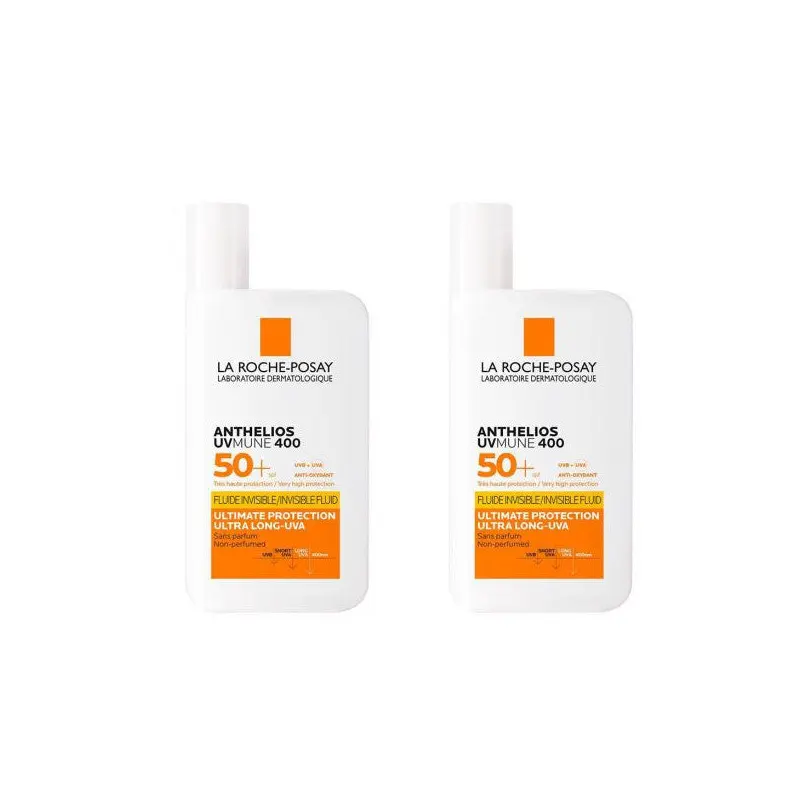 Anthelios Uvmune Fluid Sun Cream 50 Ml X 2 Pcs Advantage Package