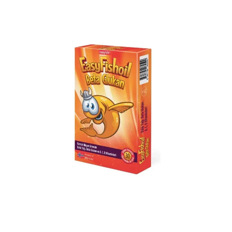Easyfishoil Beta Glucan Chewable 30 Gel Form