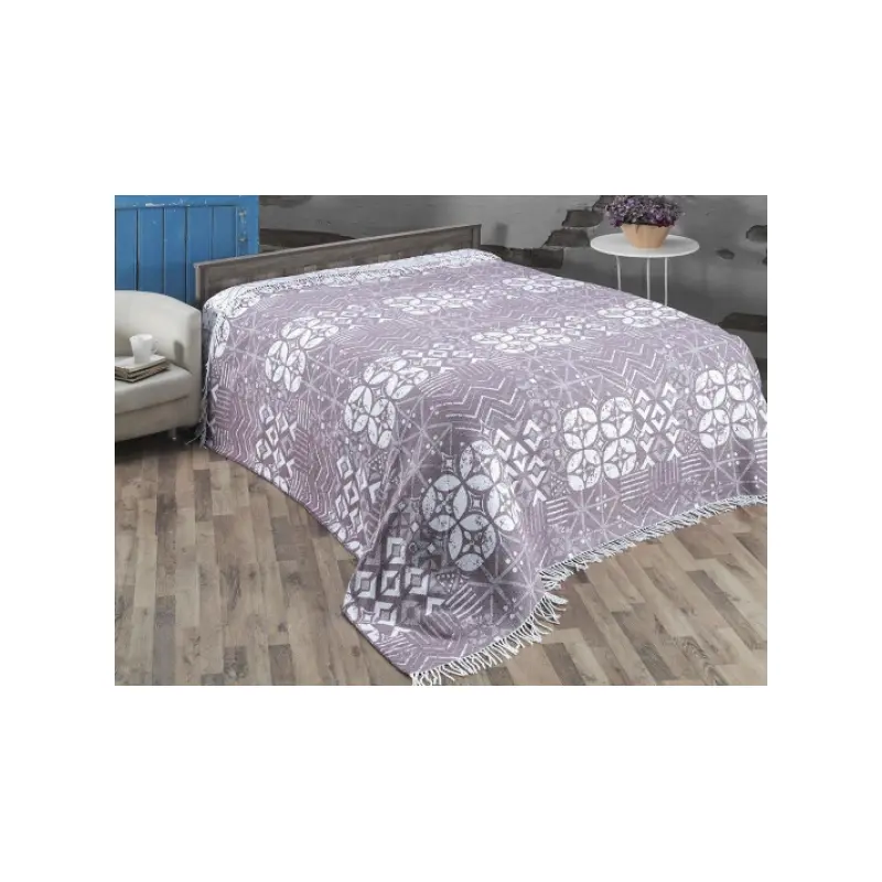 Lilac Single Cotton Blanket 150X240 Cm