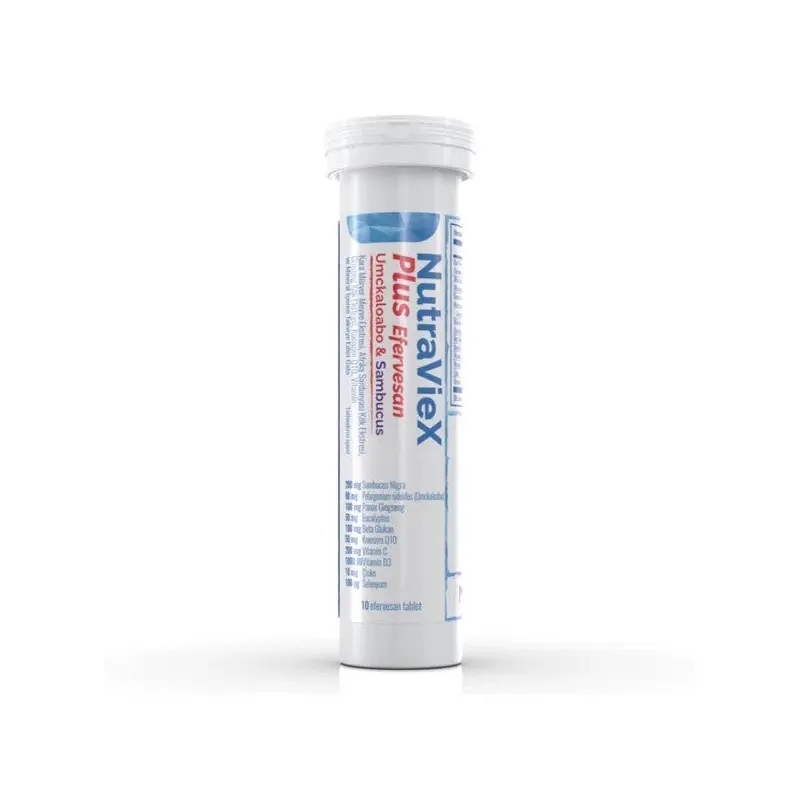Nutraviex Plus Sambucus 10 Efervesan Tablet