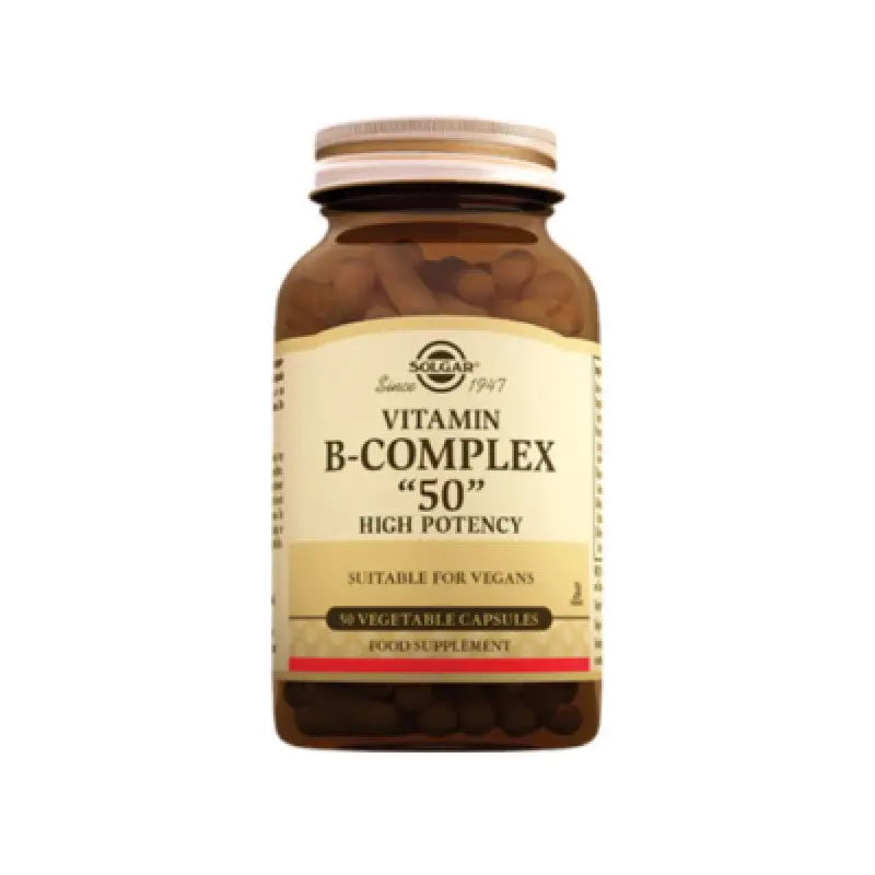 Solgar Vitamin B-Complex 50Mg 50 Capsules