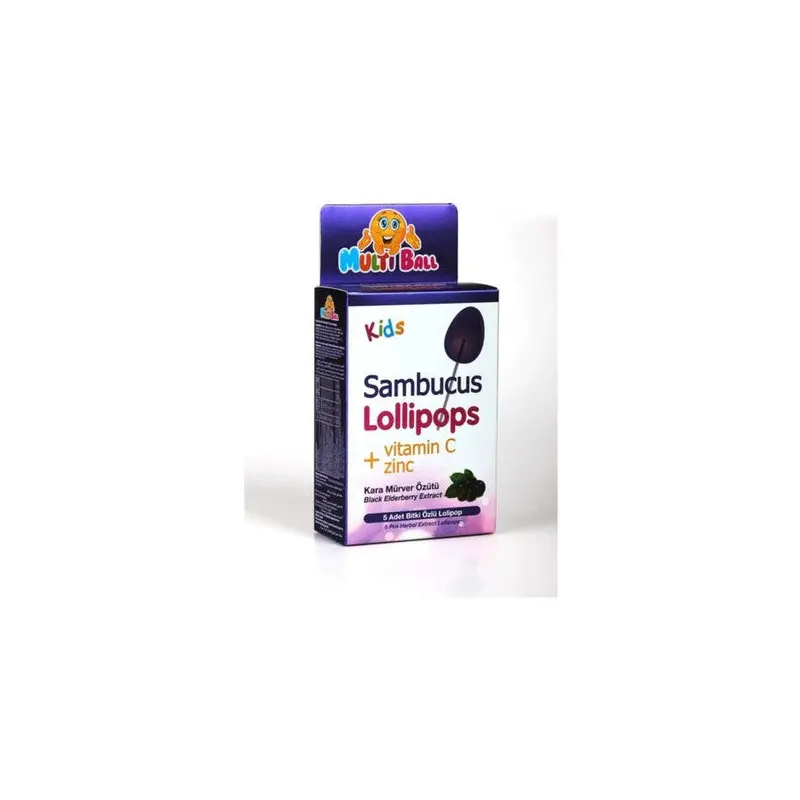 Multiball Kids Sambucus Lollipop 7 Pcs