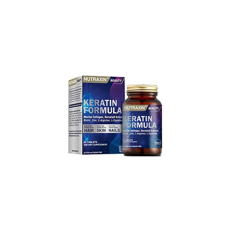 Nutraxin Keratin Formula 60 Tablets